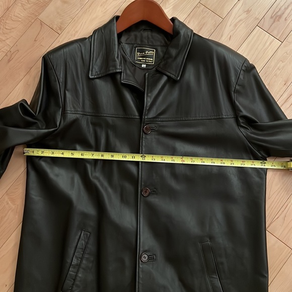 MEN’s AUTHENTIC ITALIAN made LEATHER Jacket European Size 54 - Picture 9 of 13